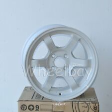 On Sale 4 Pcs Rota Grid Concave  Wheels 15x7 4x100 20 67.1 White 12.7 Lbs