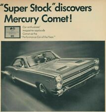 Mercury Comet Vintage Magazine Print Ad 1966