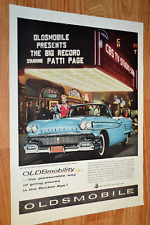 1958 Oldsmobile Dynamic 88 Original Large Vintage Advertisement Print Ad 58