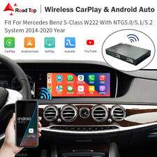 Wireless Carplay For Mercedes Benz W213 S Class W222 2014-2018 Vs Android Auto