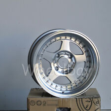On Sale 4 Pcs Rota Wheel Kyusha 15x9 4x114.3 -15 Frsilver 4 Lip