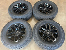 2007-2024 Chevy Silverado 1500 Factory 18 Black Wheels Tires