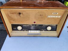 Norelco Tube Radio Made In Holland B5x98a For Parts