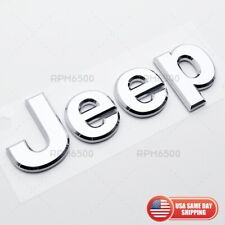 Mopar 5182390ab 2011-2023 Jeep Grand Cherokee Front Hood Emblem Chrome