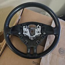 01-06 Bmw E46 M3 E39 E53 E83 Leather Steering Wheel - No Controlstrim