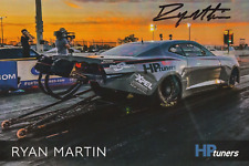2023 Ryan Martin Signed Street Outlaws Hero Photo Card Hp Tuner Pri Camaro 405