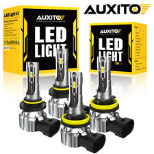 9005h11 Led Headlight Super Bright Bulbs Kit 6500k White 40000lm Highlow Beam