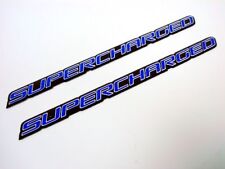 2 Pontiac Gto Grand Prix Gtp Supercharged Emblems Blue