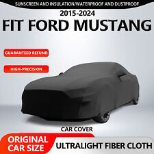 For 2015-2024 Ford Mustang Car Cover Sedan Cover Uv Protection Dust Wind Proof
