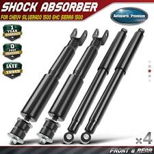4x Front Rear Shock Absorber For Chevy Silverado 1500 Gmc Sierra 1500 Classic