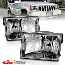 1993 1994 1995 1996 1997 1998 For Jeep Grand Cherokee Factory Style Headlights