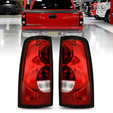Pair Tail Lights For 2003-2006 Chevy Silverado 1500 2500 3500 Brake Lamps Lhrh