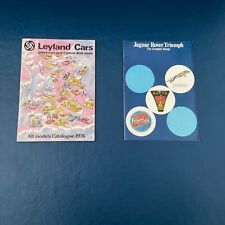 British Leyland Cars All Model Catalogue J R T The Complete Range 76
