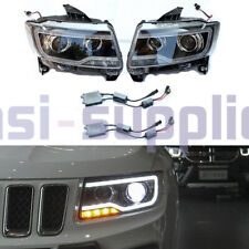 For 2011-2013 Jeep Grand Cherokeecompass Headlights With Bi-xenon Projector