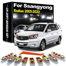 Canbus Led Interior Map Light Kit For Ssangyong Rodius 2005-2022 Car Accessories