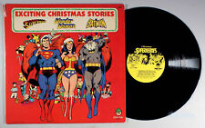 Superheroes - Christmas 1977 Vinyl Lp Batman Superman Wonder Woman Dc