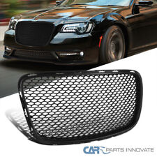 Fit 15-19 Chrysler 300300c Black Front Mesh Style Hood Grille Grill Replacement