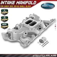 Aluminum Dual Plane Intake Manifold For Chevy 351c 351-2v Small Block Cleveland