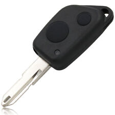 For Peugeot 106 205 206 306 405 406 2 Button Remote Car Key Case Fob Uncut Blade