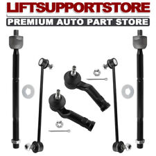 6 Piece Kit Inner Outer Tie Rod End Sway Bar Link Lh Rh For Mazda 3 5 3 Sport