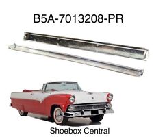 1955 1956 Ford Two Door Scuff Sill Plates Pair New