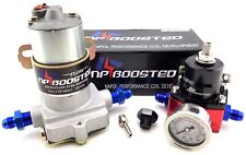 140 Gph Hot Rod Racing Electric Fuel Pump Kit With Reg Gauge 14 Psi Universal