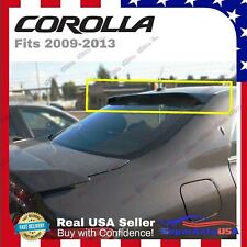 For Toyota Corolla 2009-2013 Sedan Jdm Sport Rear Roof Window Visor Spoiler