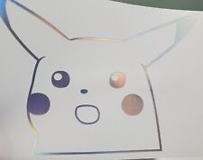 Surprised Pikachu Meme Pokemon Anime Sticker Vinyl Decal Window Car Waterproof