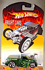 2007 Hot Wheels Fright Cars Ford Lightning Green Wreal Riders Chrome 5 Spokes