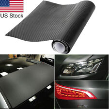 60x12 Waterproof Texture Carbon Fiber Pattern Car Wrap Sheet Diy Film Sticker