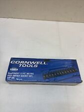Cornwell Tools 13pc. Metric Deep Impact Socket Set 38 Drive
