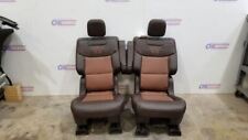 21 2021 Ford Explorer King Ranch Oem Rear Captain Chair Bucket Seat Set Brown