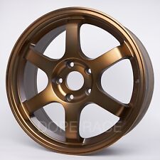 Rota Wheels Grid 17x7.5 45mm 5x114.3 73 Hub Full Royal Sport Bronze