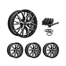 Wheel Rims Set With Black Lug Nuts Kit For 20-24 Buick Encore Gx P908222 18 Inch