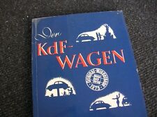 Kdf Original Reprint 1975 Book Volkswagen Vw Kfer Bug Beetle Cox Der Kdf-wagen