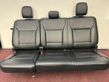 2022 Ford F150 4x4 Xlt Lariat Rear Leather Folding Spilt Bench Seats