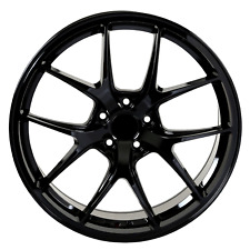 19 Gloss Black Staggered Wheel Rims 5x114 05 Lexus Is250 Is300 19x8.59.5 Set 4
