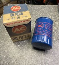 Vintage Nos Ac Oil Filter Pf10 - 1964-65 Buick Olds F85 1959-65 Rambler - Rare