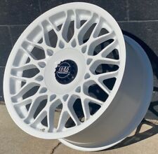 Dtm-rw02 White Wheels Rims 17x8.5 5x98 Fiat Alfa Romeo Rally Wheels