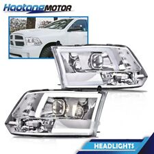 Clear Led Drl Projector Headlights Lamps Fit For 09-18 Dodge Ram 1500 2500 3500
