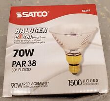 Satco S2257 Halogen Lamp 70w Par 38 30 Flood Light