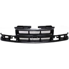 Grille Assembly For 1998-05 Chevrolet Blazer 1998-04 S10 Black Shell And Insert