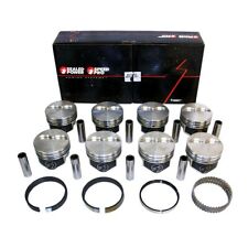Speed Pro Fmp H631cp60 Chevy 360 Sbc Flat Top Pistons Moly Rings Kit .060