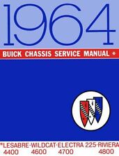 1964 Buick Electra Lesabre Riviera Wildcat Shop Service Repair Manual Oem Guide