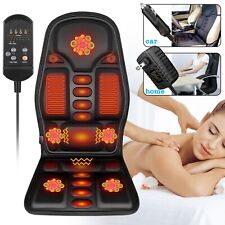 For Home Car 8 Mode Massage Seat Cushion With Heated Back Neck Massager Chair