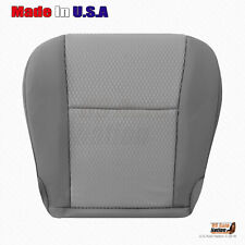 For 2012 2013 2014 2015 Toyota Tacoma Front Driver Bottom Cloth Seat Cover Gray