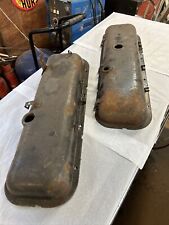 Vintage Early Chevy Big Block Valve Covers. Fit 366396427454 Good Condition