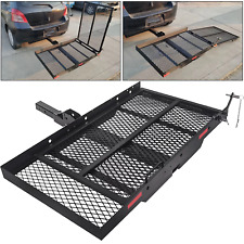 Carrier Hitch Mount Cargo Folding Scooter Wheelchair Carrier Mobility Rack Ramp