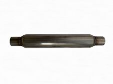 Exhaust Muffler Resonator 2.5 Inout 23 L Universal Silencer Stainless Steel