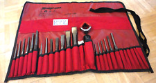 Snap-on Tools 22 Piece Punch Chisel Set In A Kit Bag Ppc210bk